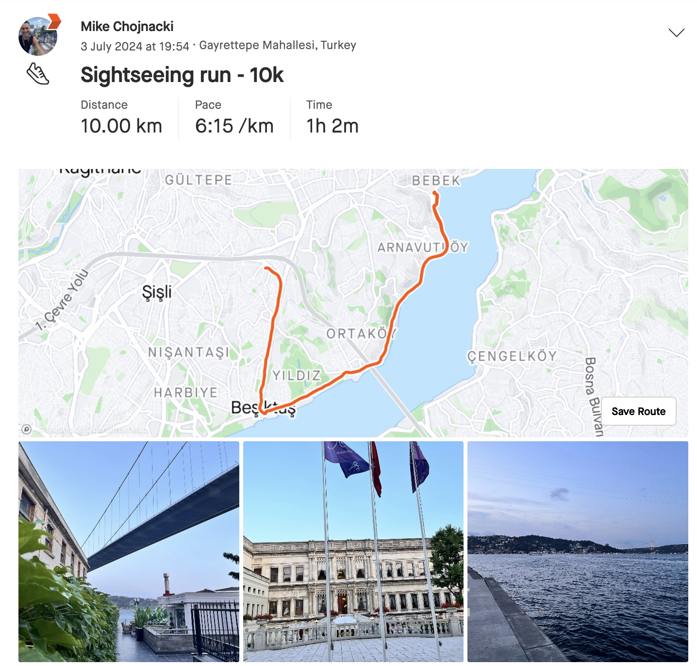 Sightseeing Run